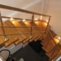 Лестница с подсветкой ступенек